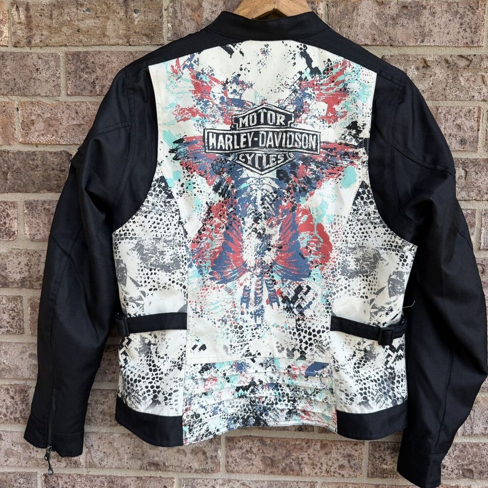Harley-Davidson Women's Libertine Water-Resistant Riding Jacket 97117-16VW Large